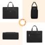 2023 Wholesale LOVEVOOK multifunctional handbag summer cooler bags thermal tote bag PU leather insulated lunch bags for women