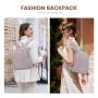 LOVEVOOK Fashion Small Backpack for Travel casual Lightweight Daypack for Work Daily Party School Bag Mini Backpack for Women