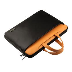 Guangzhou Factory Soft Leather Laptop Bag Case Laptop Sleeve Case Cover Bag