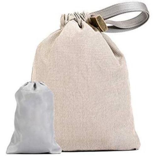 HMWPE Security Backpack Anti Knife Bag Water Proof Drawstring Level 5 Cut Resistant Anti-theft Bag With Lock Avoid Theft Bag