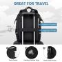 High Quality Custom Women Teacher Nurse Work Bag with USB waterproof school daypack travel women smart fashion laptop backpack
