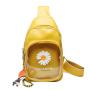 fashion most popular women chest ita bag with clear PVC window for pins custom design transparent ita bag