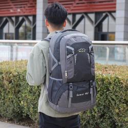 ZR679 New Outdoor Unisex Backpack Camping Mountaineering Hiking Waterproof Nylon Backpack Men's 60L Travel Sports Backpack Field