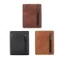 New fashion magic wallet card holder rfid blocking leather magic flip wallet money clip for men
