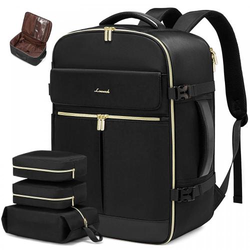 LOVEVOOK wholesale bags Suitcase with 3 Packing Cubes 40L large carry on Flight Approved weekender travel backpacks women men