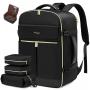 LOVEVOOK wholesale bags Suitcase with 3 Packing Cubes 40L large carry on Flight Approved weekender travel backpacks women men