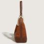 2024 autumn and winter new lamb wool stitching versatile Tote Bag armpit tide popular wool bag