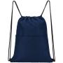 Drawstring Backpack Water Resistant String Bag Sports Backpack Gym Sack with Side Pocket