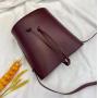 2021 New arrivals Genuine Leather 2 Sets Large Capacity Single Shoulder Bucket Bag Houndstooth Cosmetic Bag Set