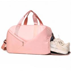 Gelory Factory Wholesale New Design Portable Overnight Bag Customized Waterproof Simple Sports Gym Yoga Travel Duffel Bag