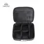 Smell Proof Fingerprint Lock Case PU Leather Odor Proof Case With Fingerprint Lock with Activated Carbon Lining