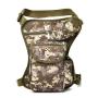 Cycling Canvas Waist Leg Bag Outdoor Multi functional Leg Bag
