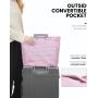 LOVEVOOK 50L Puffer Tote Bag Weekender Bags for Women Crossbody Handbag for Work Gym Overnight Bag with Wet Pocket Travel Duffle