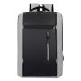 ZF074 New Shoulder Bag Simple USB Charging Business 15.6 Inch Computer Backpack Male Waterproof Wear-resistant Student Schoolbag