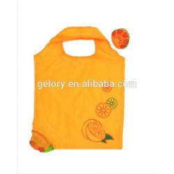 Gelory Hot Sell Eco Recycled Polyester Material Foldable Shopper Bag Fruit Bags Vegetable Bag