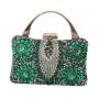 Luxury New Trendy Fashion Indian Rhinestone Evening Clutch Bag Wedding Bride Sling Bag Banquet Party Handbag For Ladies
