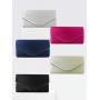 Hot Pink Fashion Satin Evening Bag Clutch Purses for Women Ladies Handbag Clutch Chain Cosmetic Bag for Wedding Party