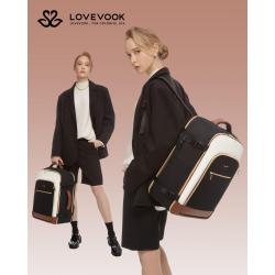 LOVEVOOK 17In Travel Backpack with 3 Packing Cube Carryon Backpack as Personal Item Flight Approved Waterproof Travel Essentials
