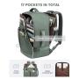 LOVEVOOK Travel Backpack for Women, 40L Carry On Backpack Flight Approved, Waterproof Personal Item Travel Bag Fits 17.3 Laptop