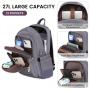 15.6 Inch Work Computer Business Backpack Water Resistant Travel Backpack Men Large Capacity Travel Laptop Backpack for Women