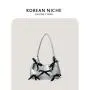 Fashion Large Capacity Nylon PU Material Handbag Ladies Underarm Shoulder Bag With Zipper Closure