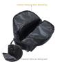 Waterproof zipper odor proof carbon lining make accessories fresh polyester password lock protect smell proof backpack