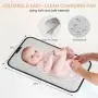 LOVEVOOK Baby Bag with Changing Pad Baby Registry Bag for Mom Dad with Stroller Buckles Large Waterproof Diaper Bag Backpack