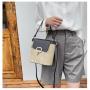 2024 New Lockbuckle Grass Woven Bags for Women Casual Simple Handbag Bucket Bag Elegant and Simple Single Shoulder Crossbody Bag