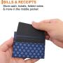 Custom Leather Wallet Slim RFID Blocking Credit Card Holder Front Pocket Small Wallet for Women Men