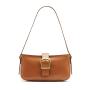 Factory OEM ODM Wholesale Custom Handbags Under Arm Women Genuine Leather Shoulder Popular Casual Crossbody Bags