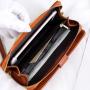 HR551 Women's Wallet With Long Zipper Magnetic Button PU Leather Girls' Handheld Money Clip Wallet Ladies Card Holder Gift Purse