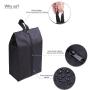 New Arrivals Black Portable Compressed Travel Waterproof Shoe Bag Zipper Storage Pouch Bags