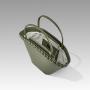 Handbag Factory Custom 2024 Newest Fashion Ladies Hand Bags Luxury Pu Leather Woven Basket Design Women's Bucket Handbags