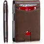 100% Real Genuine Leather wallets for men minimalist thin card holder small wallet money clip factory card bag purse
