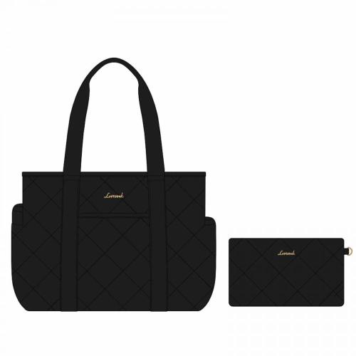 LOVEVOOK 15.6 17 inch Puffer Tote Bag Women Quilted Business Laptop bag Large Capacity Puffy Work Purse Shoulder Bag for Woman