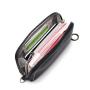Carteras De Dama Carteira Feminina Latest Genuine Leather Ladies Fashion Fancy Clutch Purse Wrist Card Holder Wallets For Women