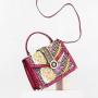 2024 new fashion women handbags quality printing PU designer female bags wholesale products ladies shoulder bags luxury 25 cm