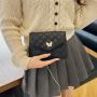 Leisure small square bag 2024 women bag new simple embroidery chain crossbody shoulder bags for women wholesale factory
