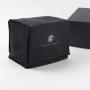 Custom Logo Printed Drawstring Suede Paper Box Gift Packaging Pouch High Quality Microfiber Box Bag