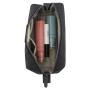 Factory wholesale women canvas makeup pouch zipper canvas cosmetic bag travel canvas toiletry bag