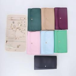 New Arrival Nylon Jewelry Bag Earings Necklace Packaging Organizer Holding Pouch Women Jewelry Bag Folding Envelope Purse