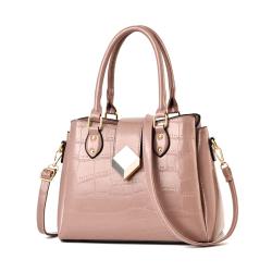 New Fashion Stone Pattern Lock Buckle Bag Large Capacity One Shoulder Crossbody Women's Handbag Luxury Shoulder Bag For Women