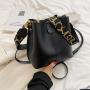 2024 New Design Plain PU Leather Crossbody Bag Fashionable Canvas Tote Handbags Briefcase Satchel Laptop Sac Main Leather