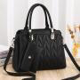 2023 PU Leather Stylish Ladies Colors Clutch Purse Shoulder Bag Set Fashion Trendy Luxury Women's Handbags