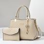 New wholesale luxury tote bags leather fashion quilted leather 2024 shoulder bags women's large capacity handbags