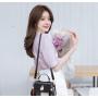ZR713 Woman Bag Handbag Retro Lattice PU Fashion Female Hasp Portable Big Shoulder Bag Girl Versatile Tote Bag Shopping Party