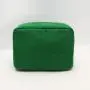 Wholesale Green Soft Embroidery Terry Makeup Bags Sustainable Towel Cloth Skincare Bag Cosmetic Bag Pouch