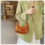 Crocodile Grain Casual Bags Women Handbags Half Moon Underarm Bag Pu Women Fashion Handbags CY076