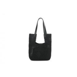 New Simple Hollow-Out Tote Bag Large Capacity New Fashion Tote Bag Everything Fashion Day Woven Tote Women'S Bag