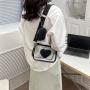 Wholesale Fashion Customized Stadium Approved Transparent PVC Clear Purse Women Crossbody Bags for Concerts